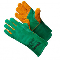 Gward Green Welder Краги из спилка зеленого цвета с усилением, прошиты огнеупорной нитью Gward Green Welder Краги из спилка зеленого цвета с усилением, прошиты огнеупорной нитью