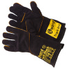 Gward Track Black Краги из спилка черного цвета с широким раструбом Gward Track Black Краги из спилка черного цвета с широким раструбом